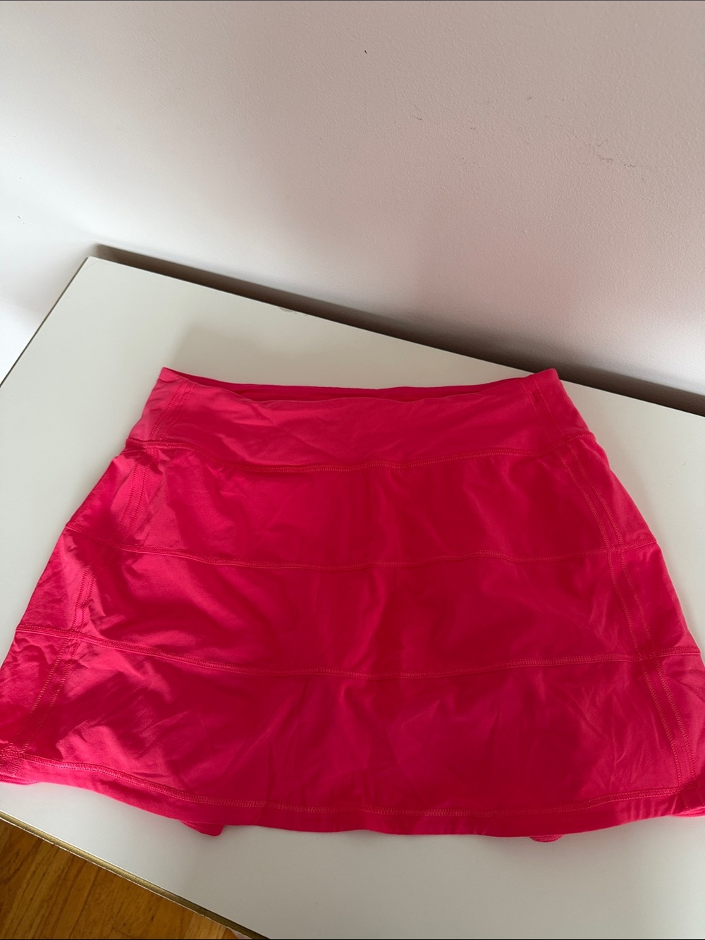 lululemon athletica Bright Pink Athletic Mini Skirt